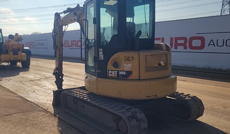 2019 CAT 305E2 Mini Excavators For Auction: Leeds, UK – 30th April, 1st, 2nd & 3rd May 25 full