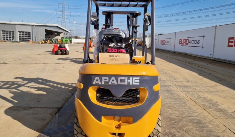 Unused 2025 Apache HH30Z Forklifts For Auction: Leeds, UK – 30th April, 1st, 2nd & 3rd May 25 full