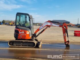 2016 Kubota U27-4 Mini Excavators For Auction: Leeds, UK – 30th April, 1st, 2nd & 3rd May 25 full