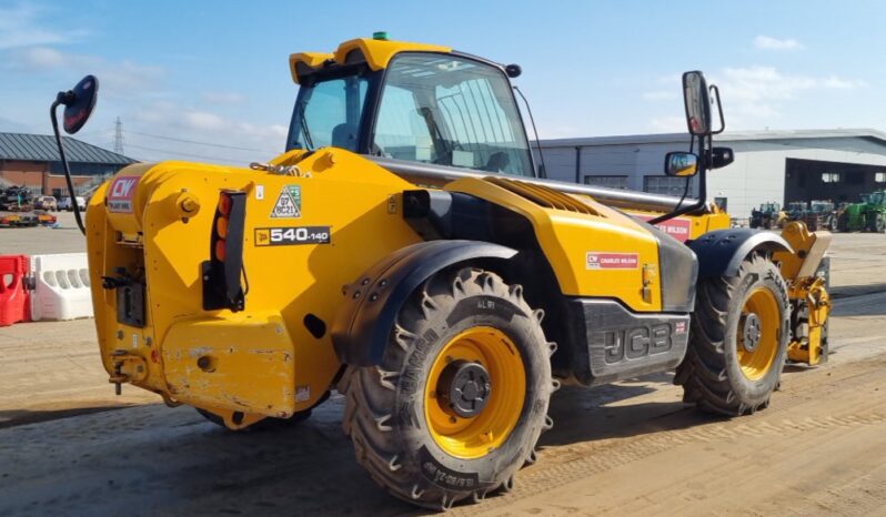 2021 JCB 540-140 Hi Viz Telehandlers For Auction: Leeds, UK – 30th April, 1st, 2nd & 3rd May 25 full