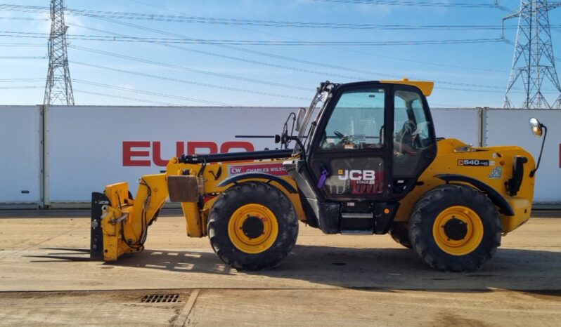 2021 JCB 540-140 Hi Viz Telehandlers For Auction: Leeds, UK – 30th April, 1st, 2nd & 3rd May 25 full