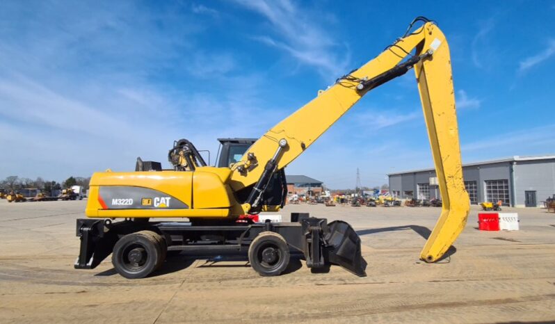 CAT M322D Wheeled Excavators For Auction: Leeds, UK – 30th April, 1st, 2nd & 3rd May 25 full