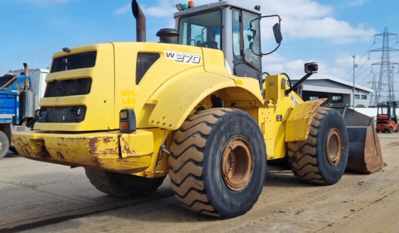 New Holland W271 Wheeled Loaders For Auction: Leeds, UK – 30th April, 1st, 2nd & 3rd May 25 full