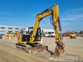 2019 CAT 308CR 6 Ton+ Excavators For Auction: Leeds, UK – 30th April, 1st, 2nd & 3rd May 25 full