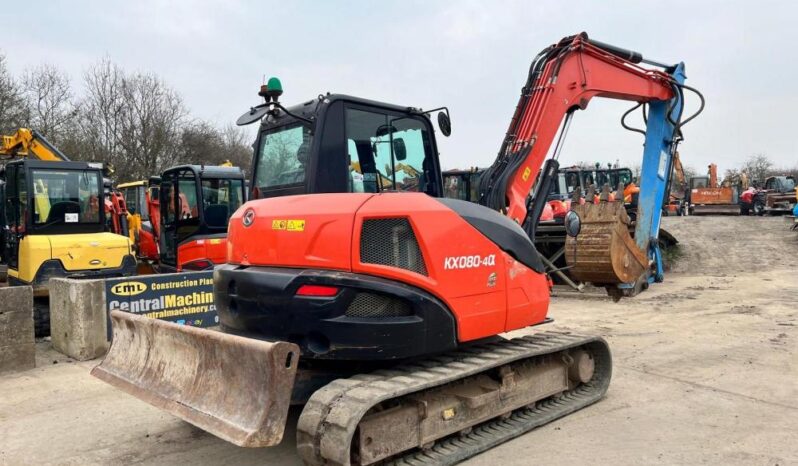 2018 Kubota KX080-4 Excavator 4 Ton  to 9 Ton for Sale full