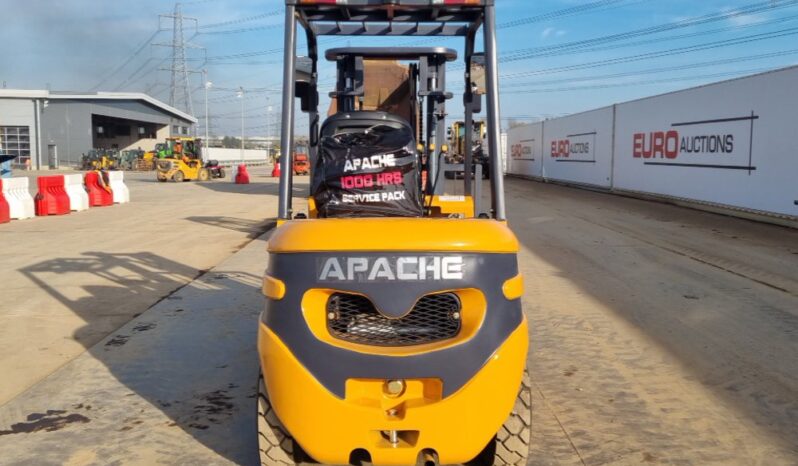 Unused 2025 Apache HH30Z Forklifts For Auction: Leeds, UK – 30th April, 1st, 2nd & 3rd May 25 full