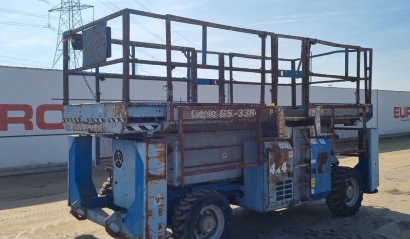 Genie GS3384 Manlifts For Auction: Leeds, UK – 30th April, 1st, 2nd & 3rd May 25