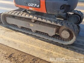 2016 Kubota U27-4 Mini Excavators For Auction: Leeds, UK – 30th April, 1st, 2nd & 3rd May 25 full