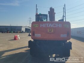 2012 Hitachi ZX190W-3 Wheeled Excavators For Auction: Leeds, UK – 30th April, 1st, 2nd & 3rd May 25 full