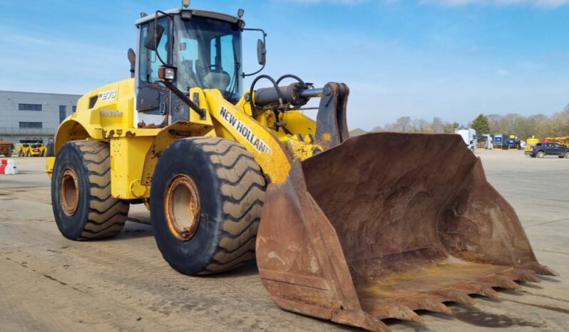 New Holland W271 Wheeled Loaders For Auction: Leeds, UK – 30th April, 1st, 2nd & 3rd May 25 full