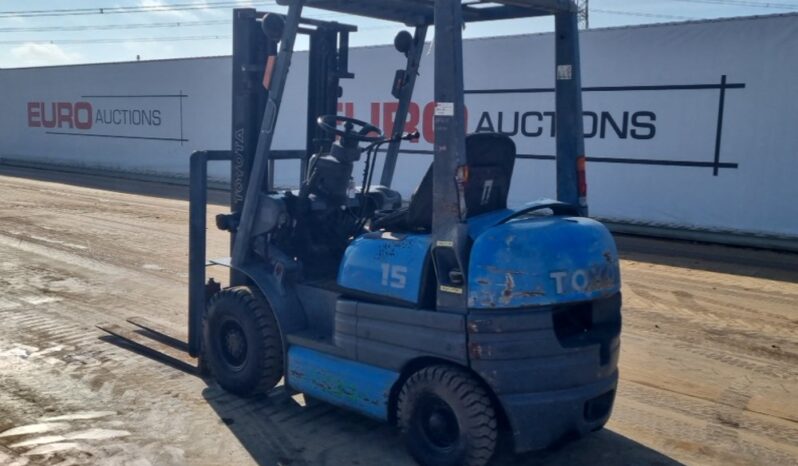 Toyota 15 Forklifts For Auction: Leeds, UK – 30th April, 1st, 2nd & 3rd May 25 full
