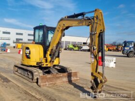 2018 CAT 305E2 Mini Excavators For Auction: Leeds, UK – 30th April, 1st, 2nd & 3rd May 25 full