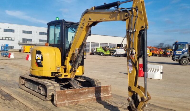 2018 CAT 305E2 Mini Excavators For Auction: Leeds, UK – 30th April, 1st, 2nd & 3rd May 25 full