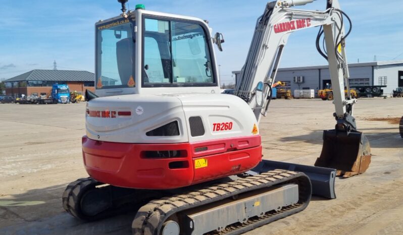 2021 Takeuchi TB260 6 Ton+ Excavators For Auction: Leeds, UK – 30th April, 1st, 2nd & 3rd May 25 full