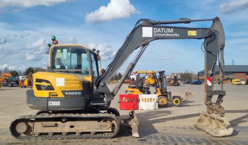 2017 Volvo ECR88D 6 Ton+ Excavators For Auction: Leeds, UK – 30th April, 1st, 2nd & 3rd May 25 full