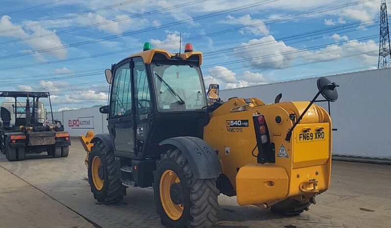 2019 JCB 540-140 Hi Viz Telehandlers For Auction: Leeds, UK – 30th April, 1st, 2nd & 3rd May 25 full