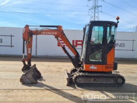 2019 Hitachi ZX26U-6 CR Mini Excavators For Auction: Leeds, UK – 30th April, 1st, 2nd & 3rd May 25 full