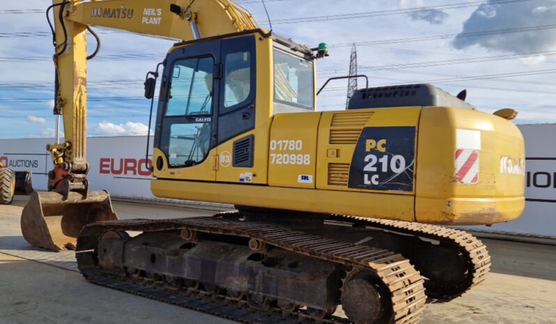 Komatsu PC210LC-8 20 Ton+ Excavators For Auction: Leeds, UK – 30th April, 1st, 2nd & 3rd May 25 full