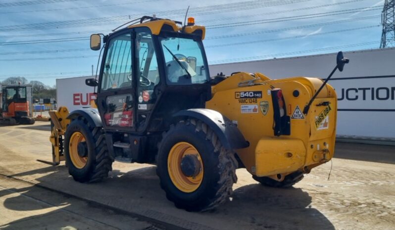 2020 JCB 540-140 Hi Viz Telehandlers For Auction: Leeds, UK – 30th April, 1st, 2nd & 3rd May 25 full