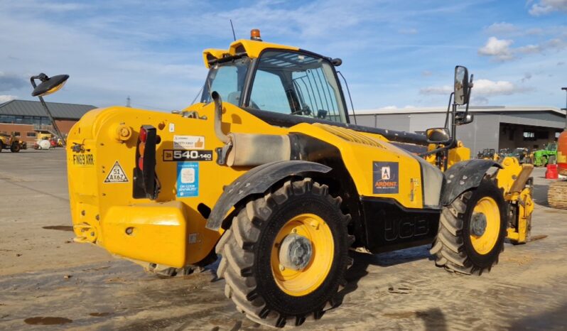 2019 JCB 540-140 Hi Viz Telehandlers For Auction: Leeds, UK – 30th April, 1st, 2nd & 3rd May 25 full