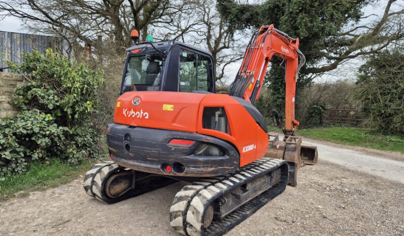 Kubota KX080-4A Excavator full