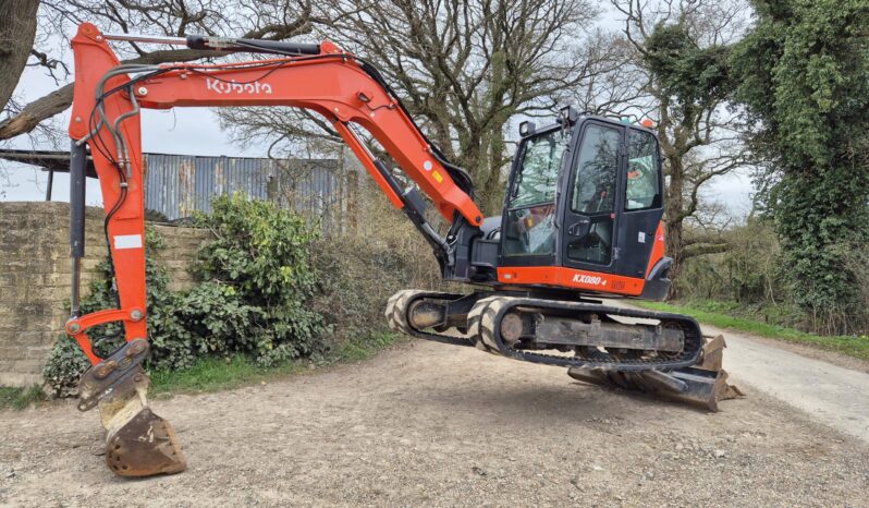 Kubota KX080-4A Excavator full