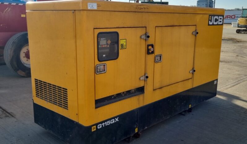 2011 JCB G115QX Generators For Auction: Leeds, UK – 30th April, 1st, 2nd & 3rd May 25