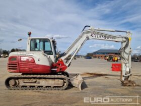 2019 Takeuchi TB290-2 6 Ton+ Excavators For Auction: Leeds, UK – 30th April, 1st, 2nd & 3rd May 25 full