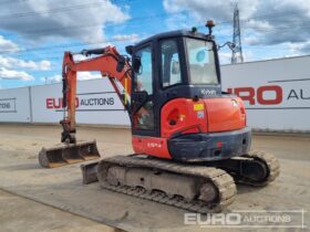 2018 Kubota U55-4 Mini Excavators For Auction: Leeds, UK – 30th April, 1st, 2nd & 3rd May 25 full