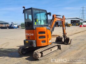 2019 Hitachi ZX26U-6 CR Mini Excavators For Auction: Leeds, UK – 30th April, 1st, 2nd & 3rd May 25 full