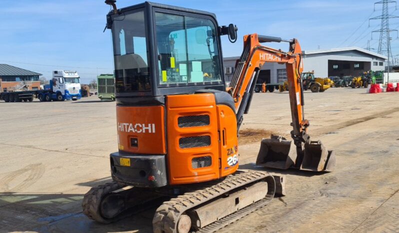 2019 Hitachi ZX26U-6 CR Mini Excavators For Auction: Leeds, UK – 30th April, 1st, 2nd & 3rd May 25 full