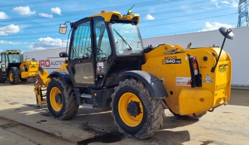 2019 JCB 540-140 Hi Viz Telehandlers For Auction: Leeds, UK – 30th April, 1st, 2nd & 3rd May 25 full