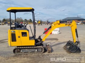 2021 JCB 16C-1 Mini Excavators For Auction: Leeds, UK – 30th April, 1st, 2nd & 3rd May 25 full