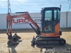 2019 Hitachi ZX26U-6 CR Mini Excavators For Auction: Leeds, UK – 30th April, 1st, 2nd & 3rd May 25 full