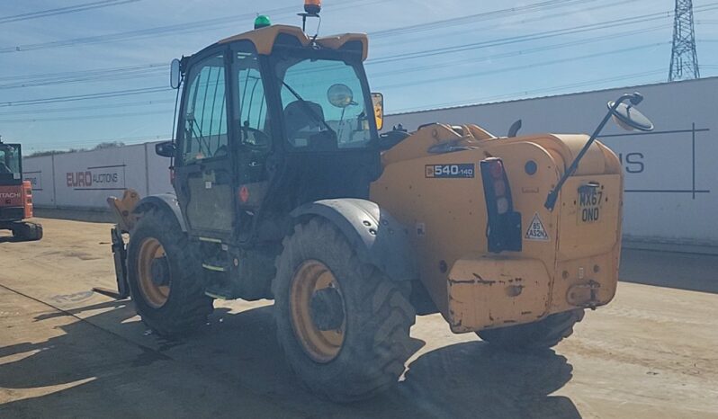 2017 JCB 540-140 Hi Viz Telehandlers For Auction: Leeds, UK – 30th April, 1st, 2nd & 3rd May 25 full