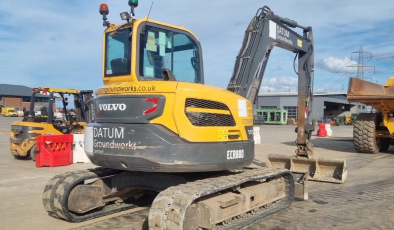 2017 Volvo ECR88D 6 Ton+ Excavators For Auction: Leeds, UK – 30th April, 1st, 2nd & 3rd May 25 full