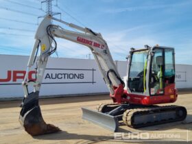 2021 Takeuchi TB260 6 Ton+ Excavators For Auction: Leeds, UK – 30th April, 1st, 2nd & 3rd May 25