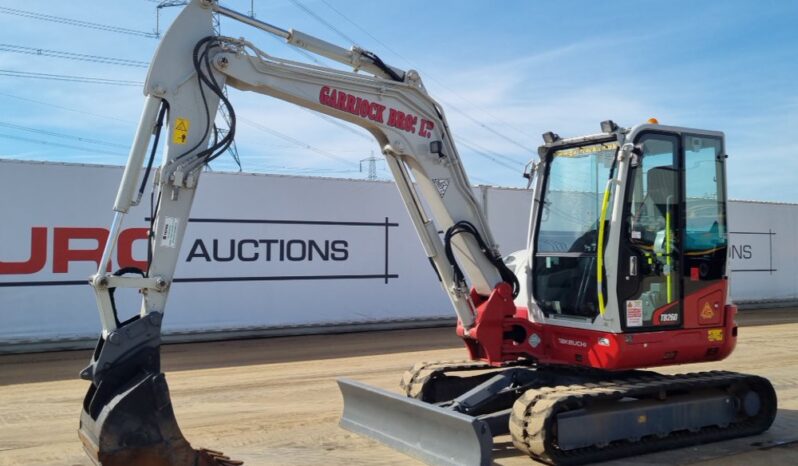 2021 Takeuchi TB260 6 Ton+ Excavators For Auction: Leeds, UK – 30th April, 1st, 2nd & 3rd May 25