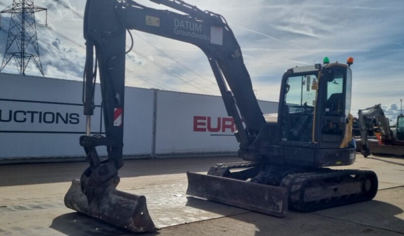 2017 Volvo ECR88D 6 Ton+ Excavators For Auction: Leeds, UK – 30th April, 1st, 2nd & 3rd May 25