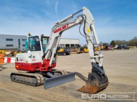 2021 Takeuchi TB260 6 Ton+ Excavators For Auction: Leeds, UK – 30th April, 1st, 2nd & 3rd May 25 full