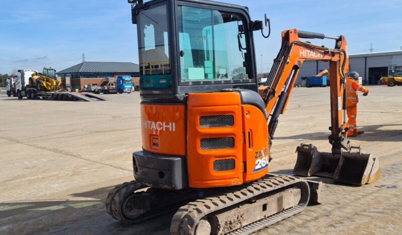 2019 Hitachi ZX26U-6 CR Mini Excavators For Auction: Leeds, UK – 30th April, 1st, 2nd & 3rd May 25 full
