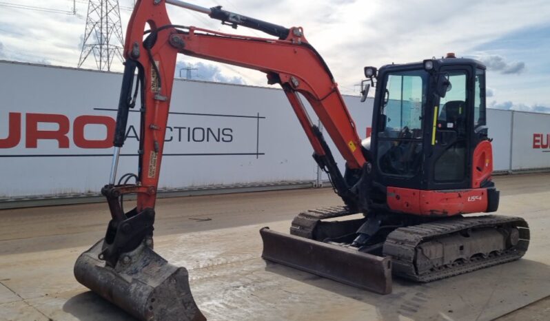 2018 Kubota U55-4 Mini Excavators For Auction: Leeds, UK – 30th April, 1st, 2nd & 3rd May 25