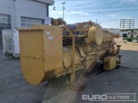 CAT 1218kVA Skid Mounted Gas Generator, 3516 V16 Engine Generators For Auction: Leeds, UK – 30th April, 1st, 2nd & 3rd May 25