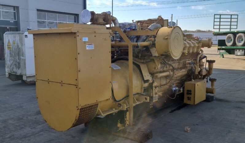 CAT 1218kVA Skid Mounted Gas Generator, 3516 V16 Engine Generators For Auction: Leeds, UK – 30th April, 1st, 2nd & 3rd May 25
