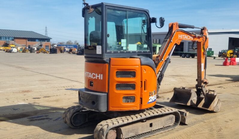 2019 Hitachi ZX26U-6 CR Mini Excavators For Auction: Leeds, UK – 30th April, 1st, 2nd & 3rd May 25 full
