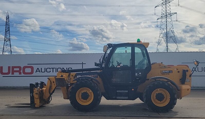 2019 JCB 540-140 Hi Viz Telehandlers For Auction: Leeds, UK – 30th April, 1st, 2nd & 3rd May 25 full