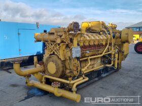 CAT 1218kVA Skid Mounted Gas Generator, 3516 V16 Engine Generators For Auction: Leeds, UK – 30th April, 1st, 2nd & 3rd May 25 full