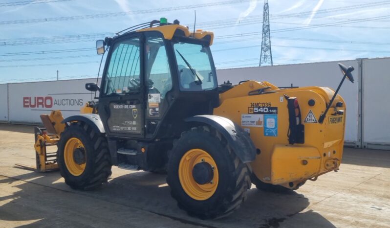 2020 JCB 540-140 Hi Viz Telehandlers For Auction: Leeds, UK – 30th April, 1st, 2nd & 3rd May 25 full