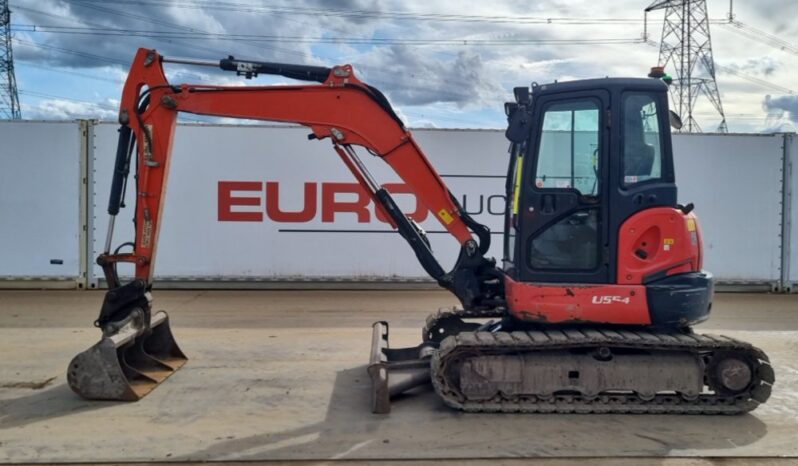 2018 Kubota U55-4 Mini Excavators For Auction: Leeds, UK – 30th April, 1st, 2nd & 3rd May 25 full
