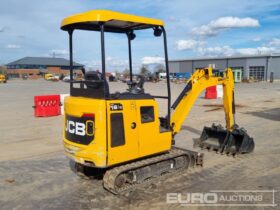 2021 JCB 16C-1 Mini Excavators For Auction: Leeds, UK – 30th April, 1st, 2nd & 3rd May 25 full